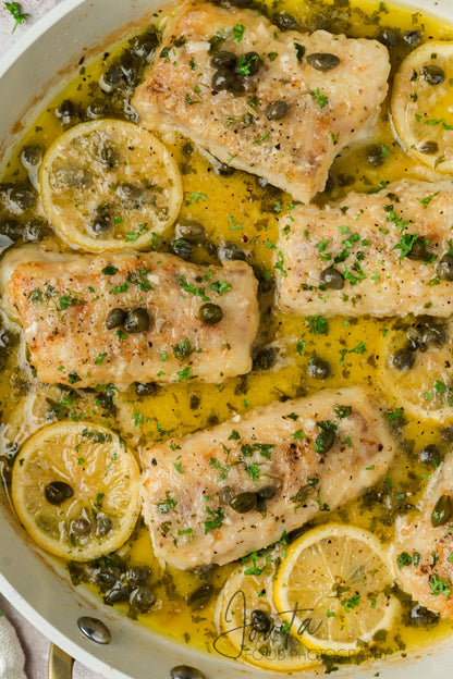 Cod Piccata