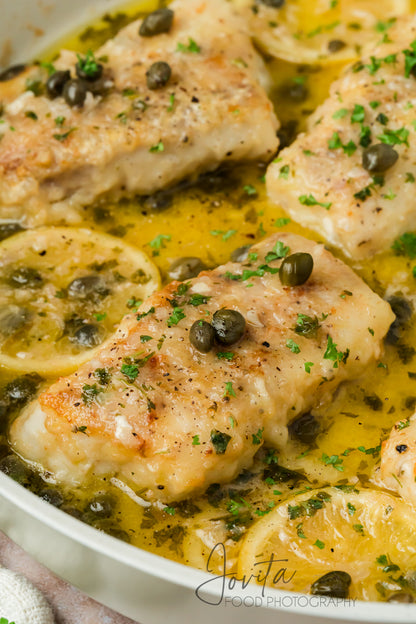 Cod Piccata