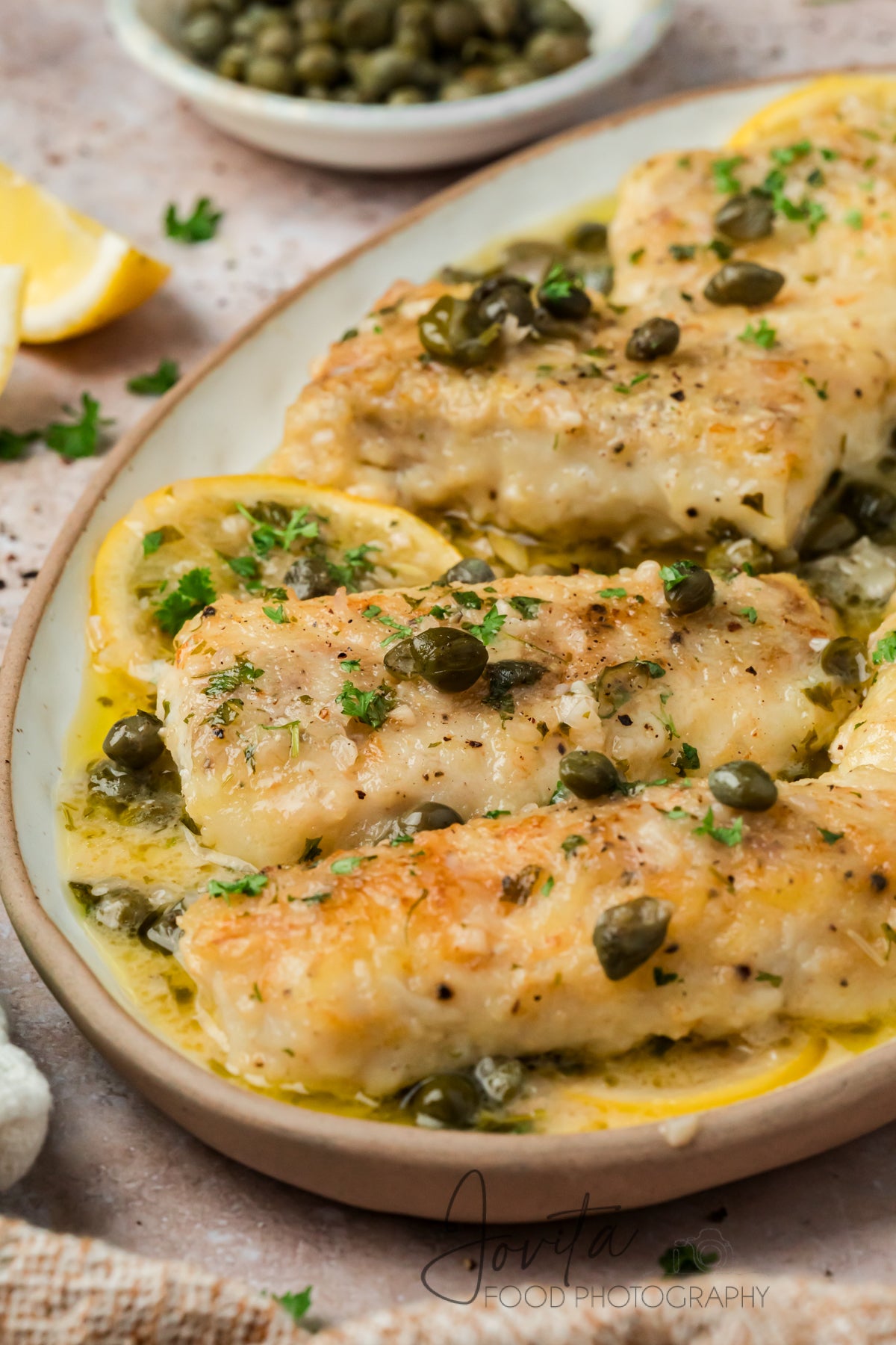 Cod Piccata