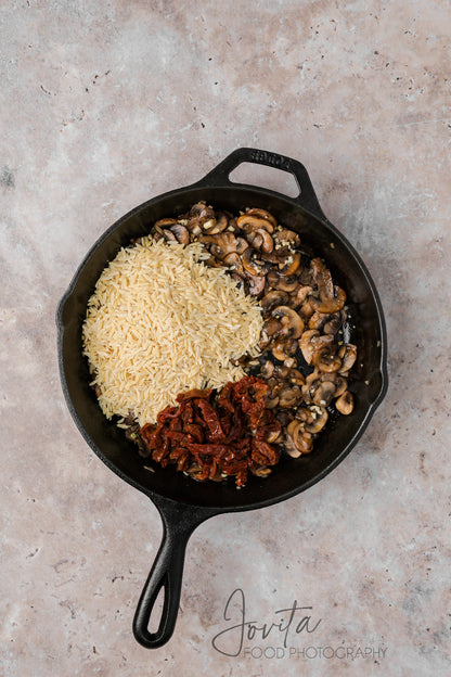 Creamy Chicken Orzo Bake