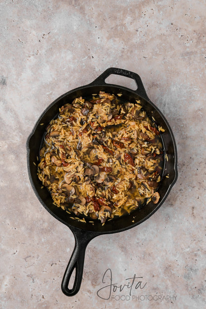 Creamy Chicken Orzo Bake
