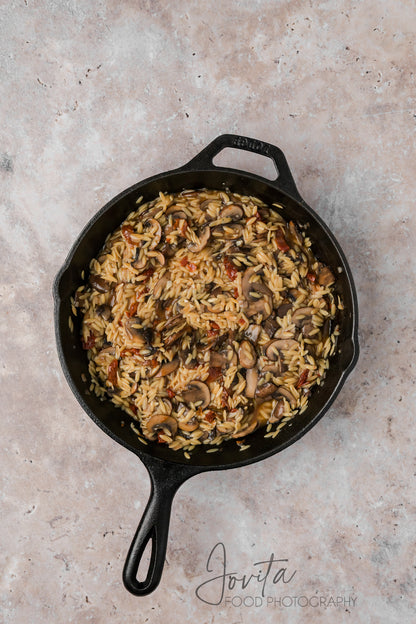 Creamy Chicken Orzo Bake