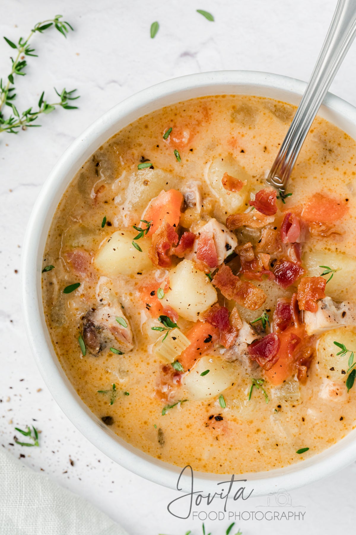 Creamy Chicken and Potato Soup