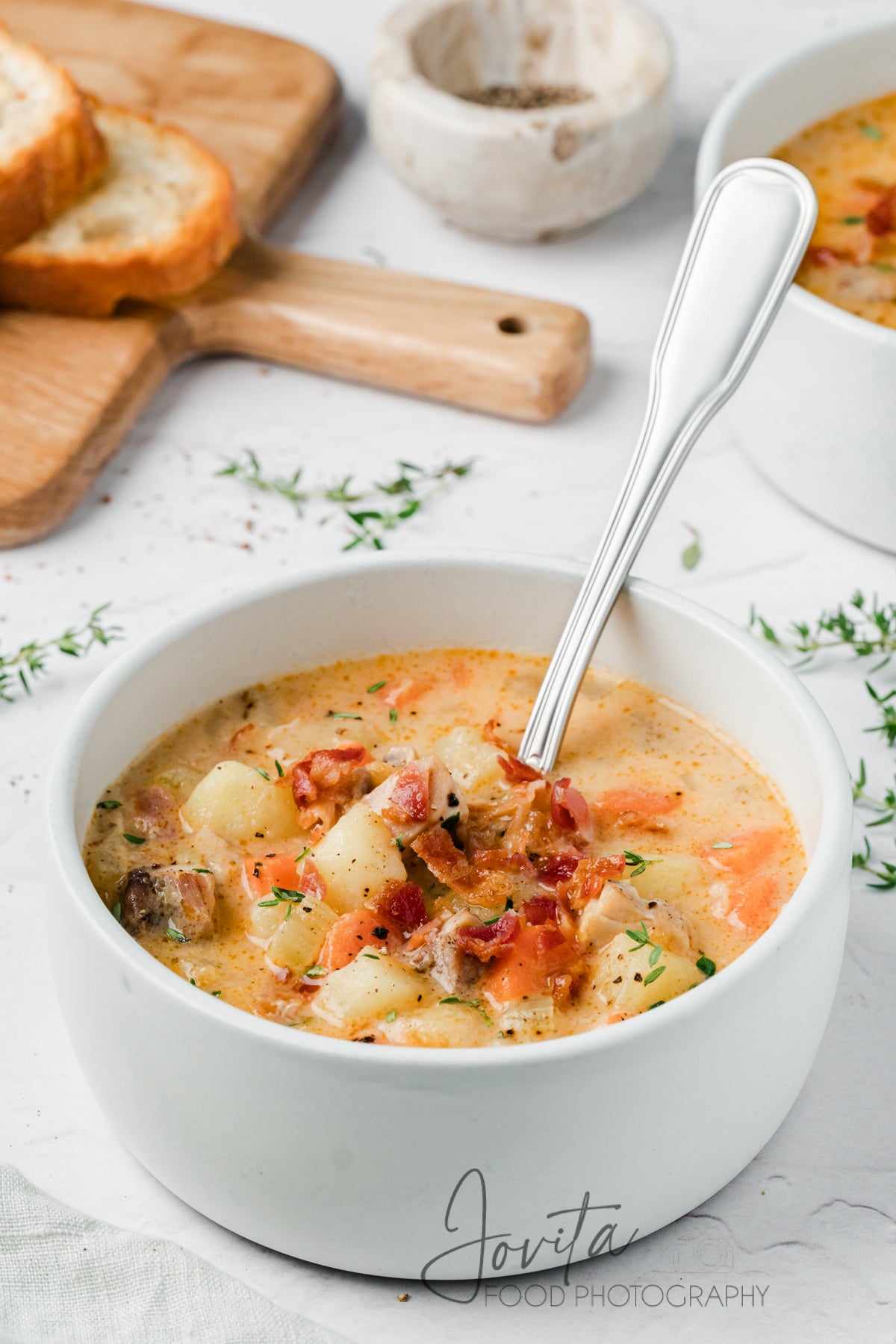 Creamy Chicken and Potato Soup