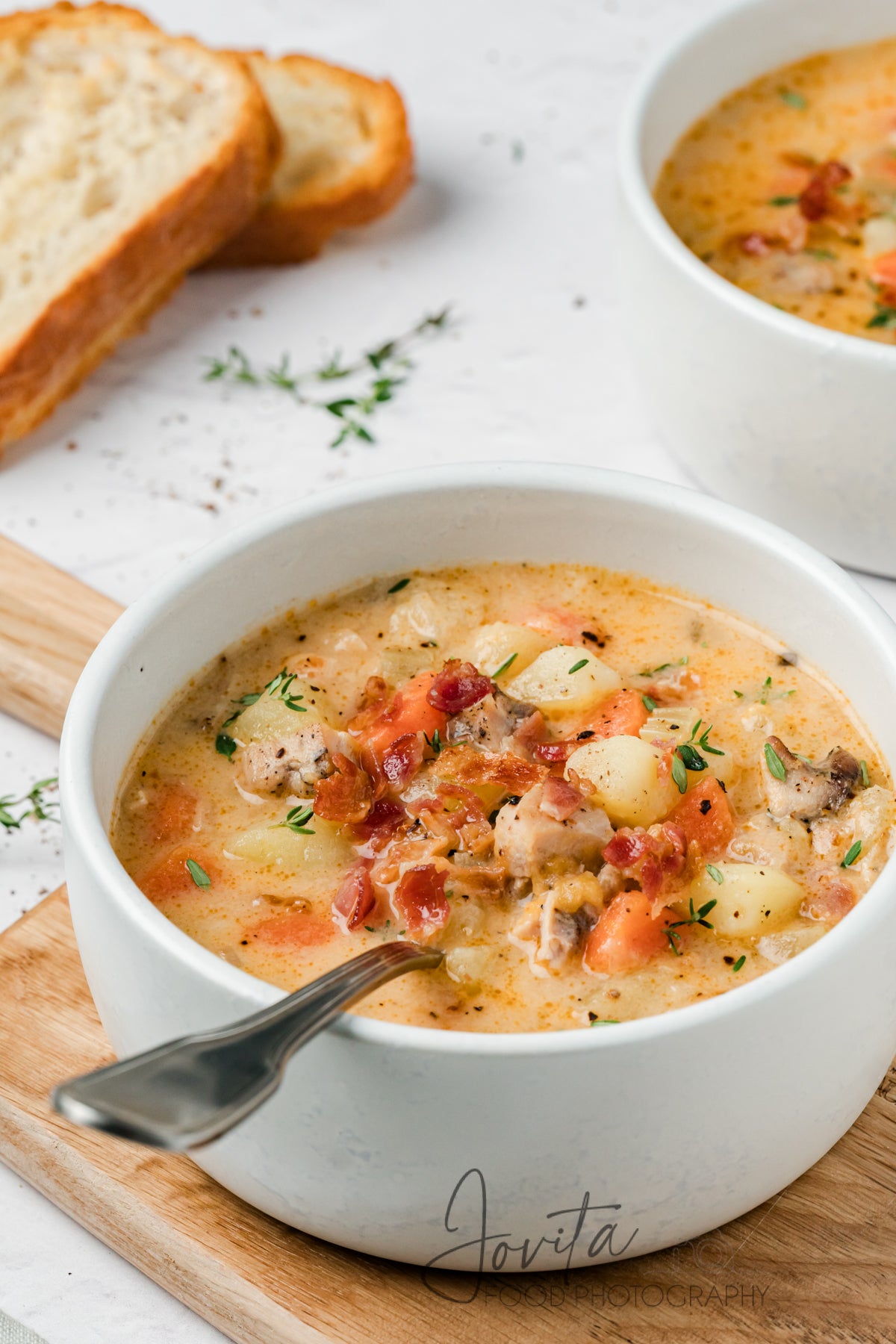 Creamy Chicken and Potato Soup
