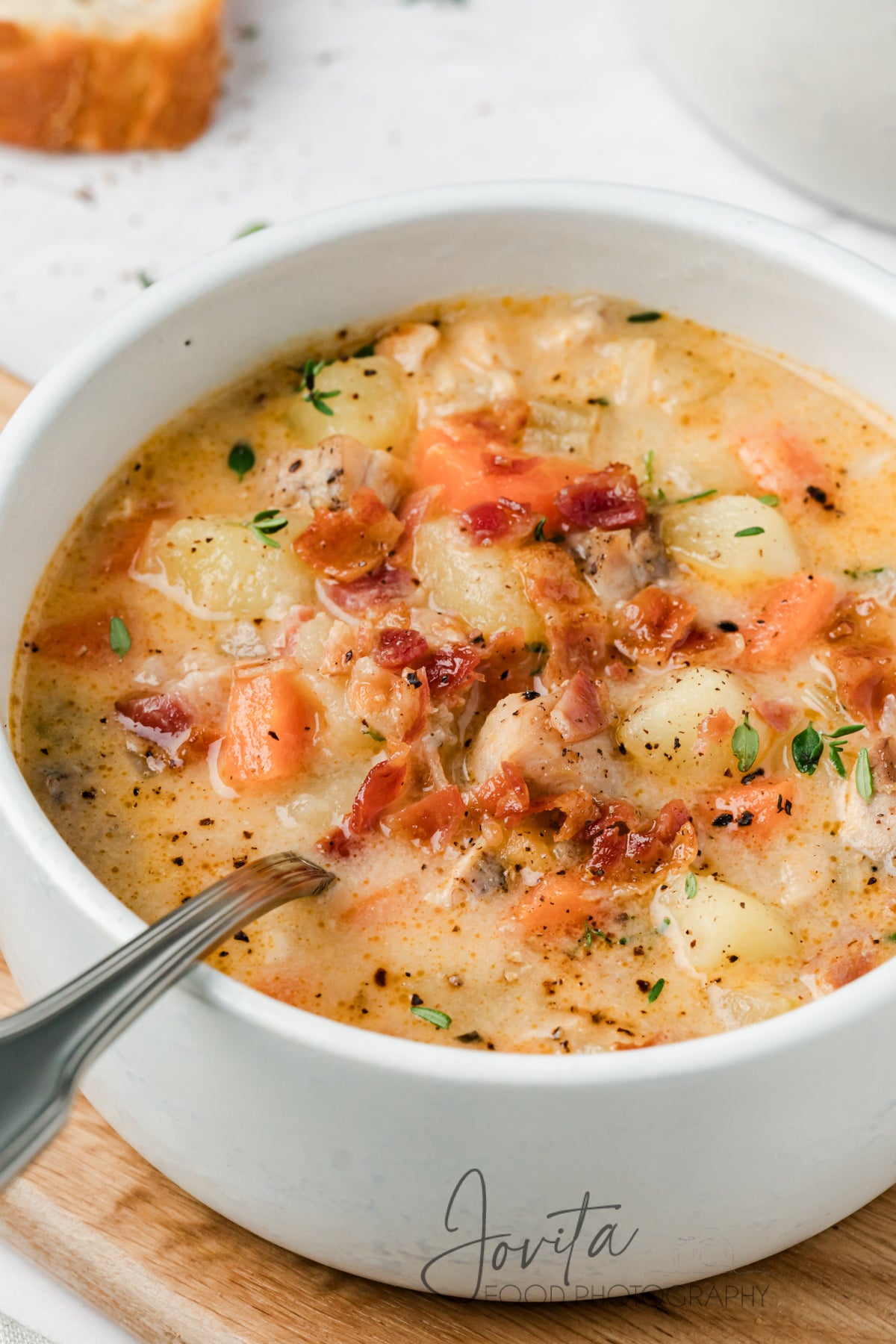Creamy Chicken and Potato Soup