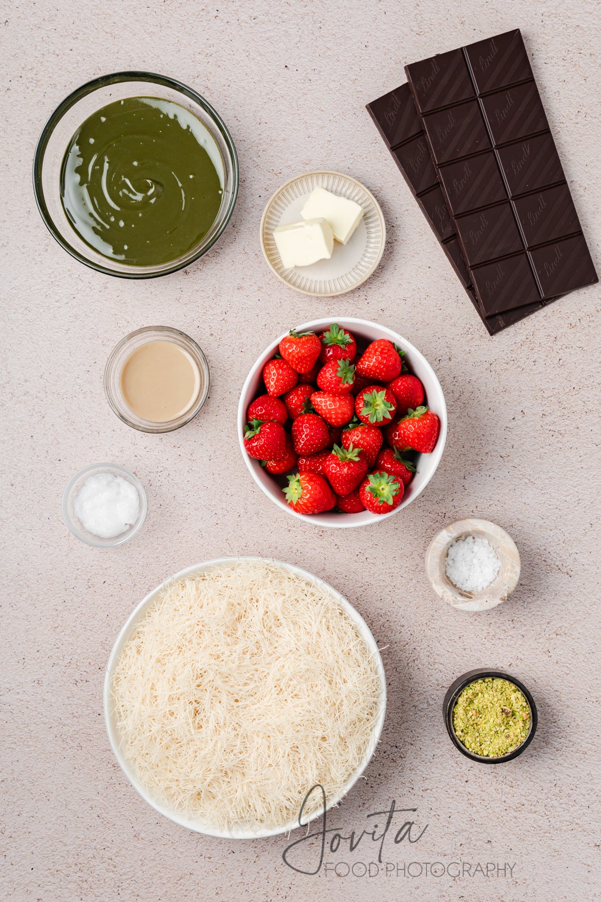 Dubai Chocolate Strawberries