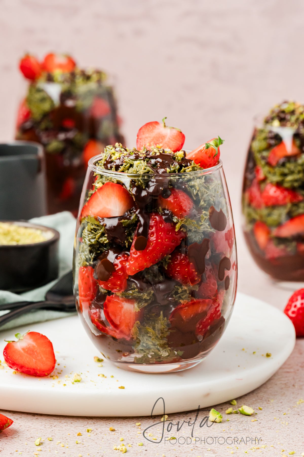 Dubai Chocolate Strawberries