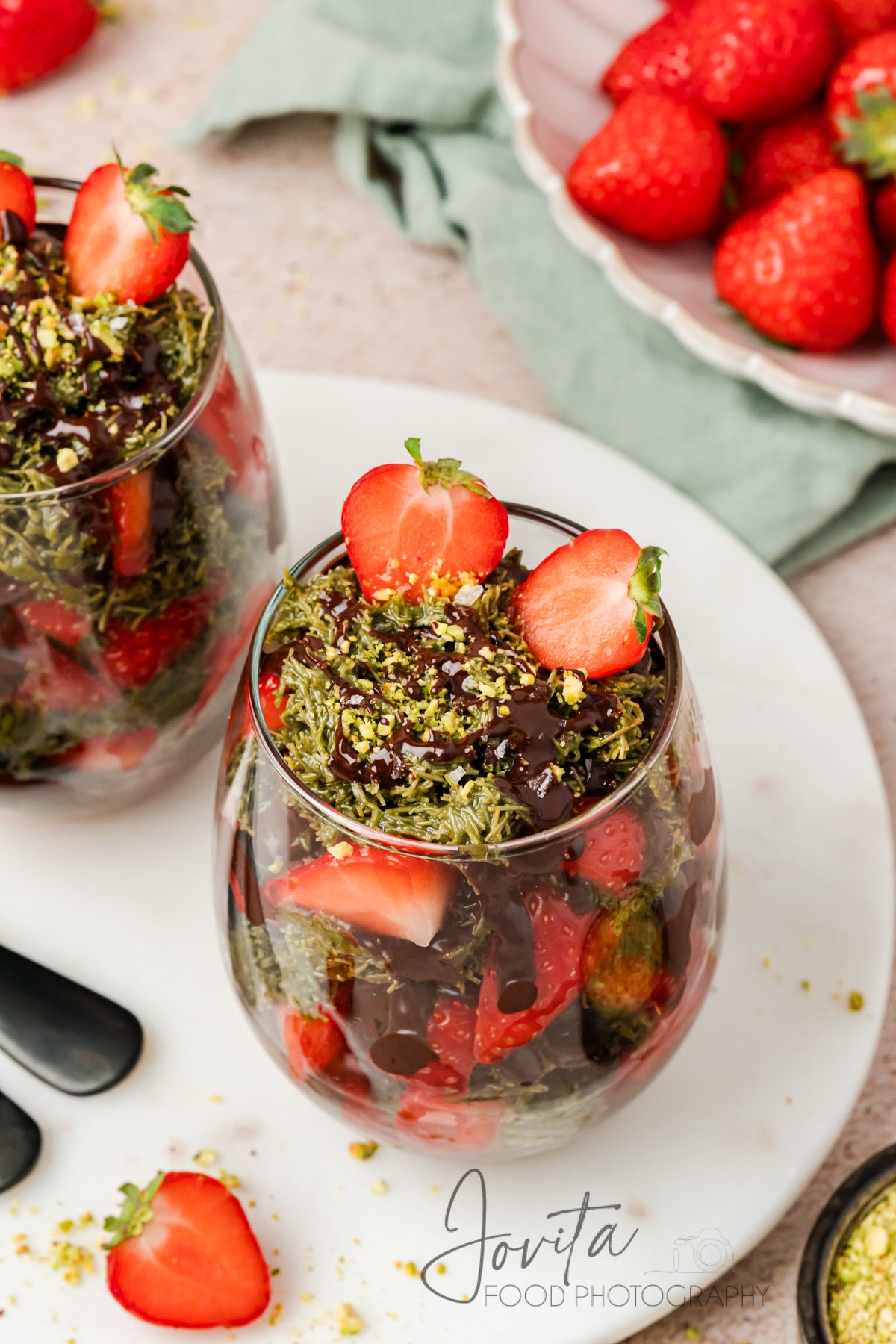 Dubai Chocolate Strawberries