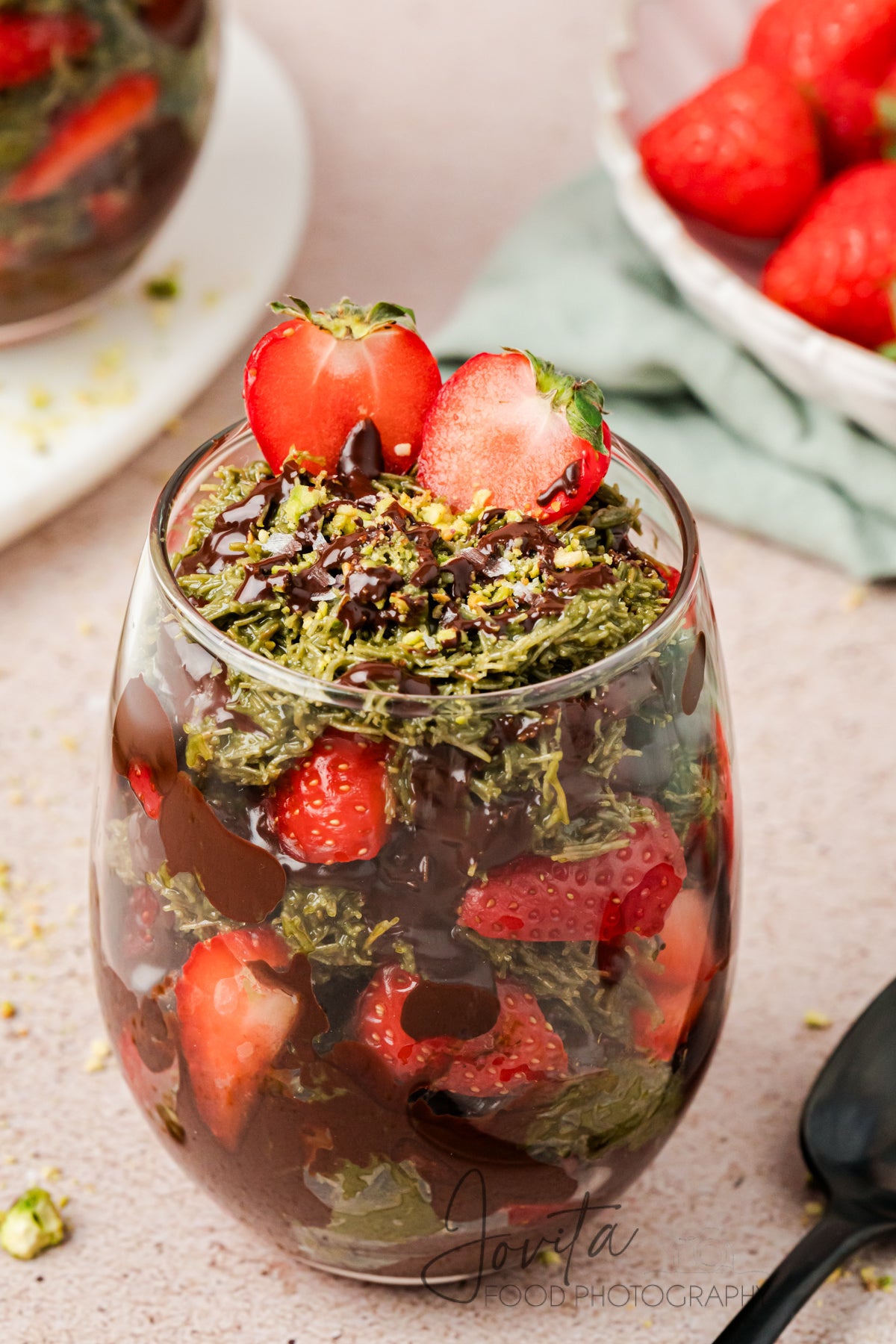 Dubai Chocolate Strawberries