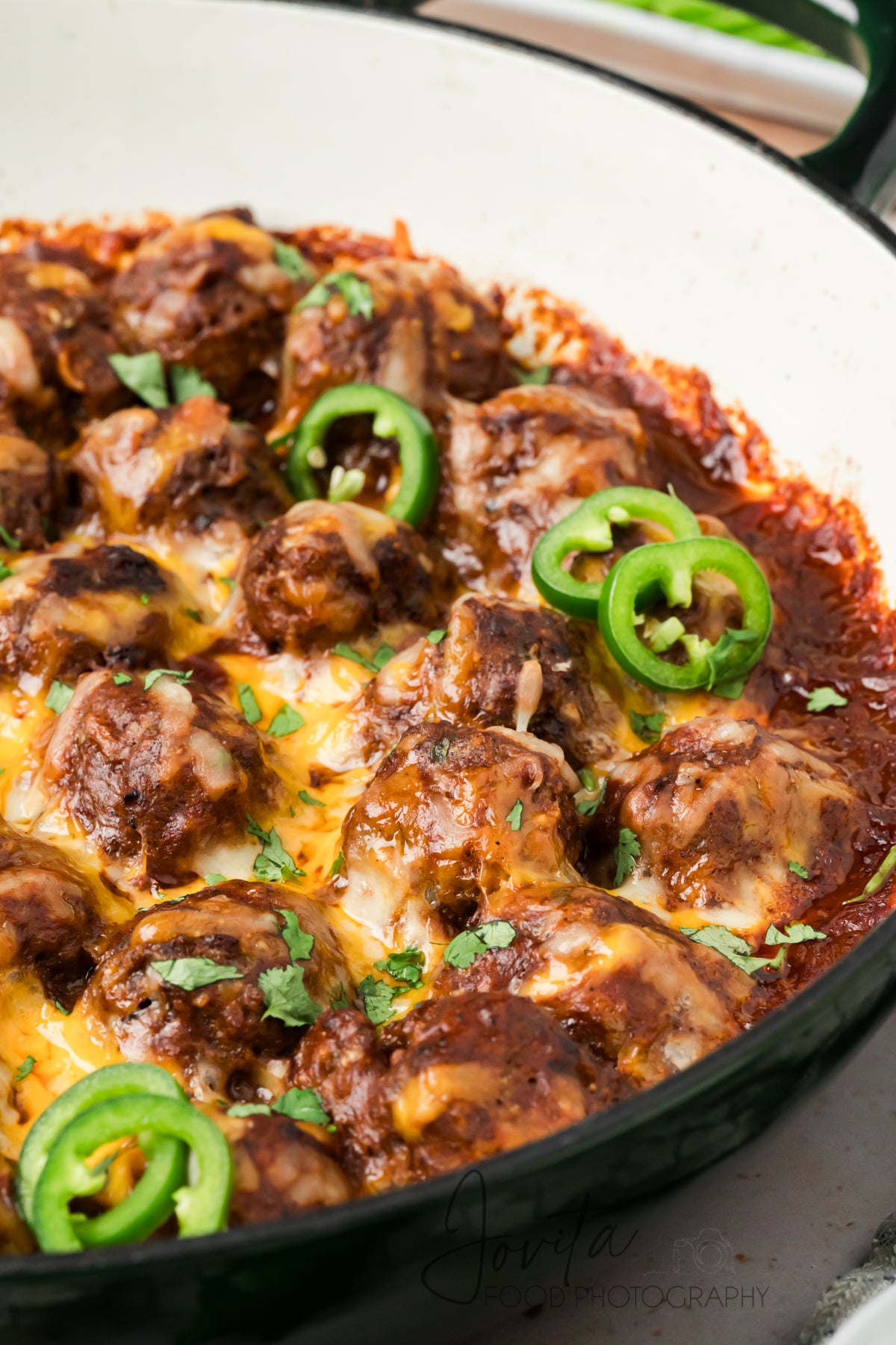 Enchilada Meatballs