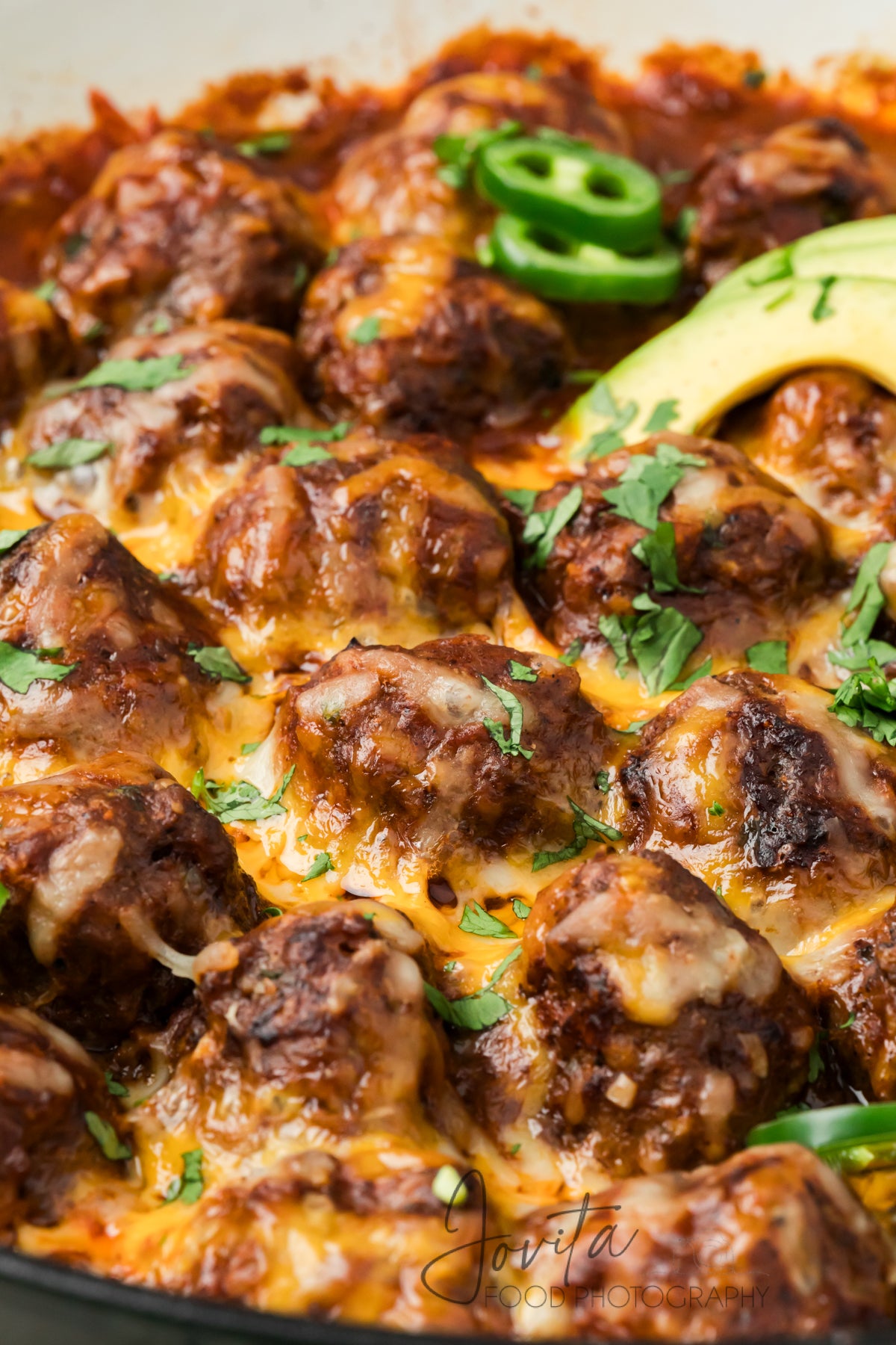 Enchilada Meatballs