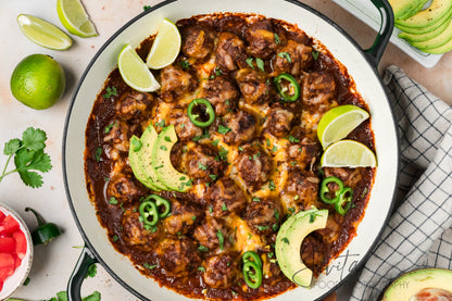 Enchilada Meatballs