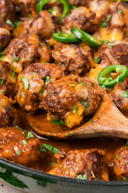 Enchilada Meatballs