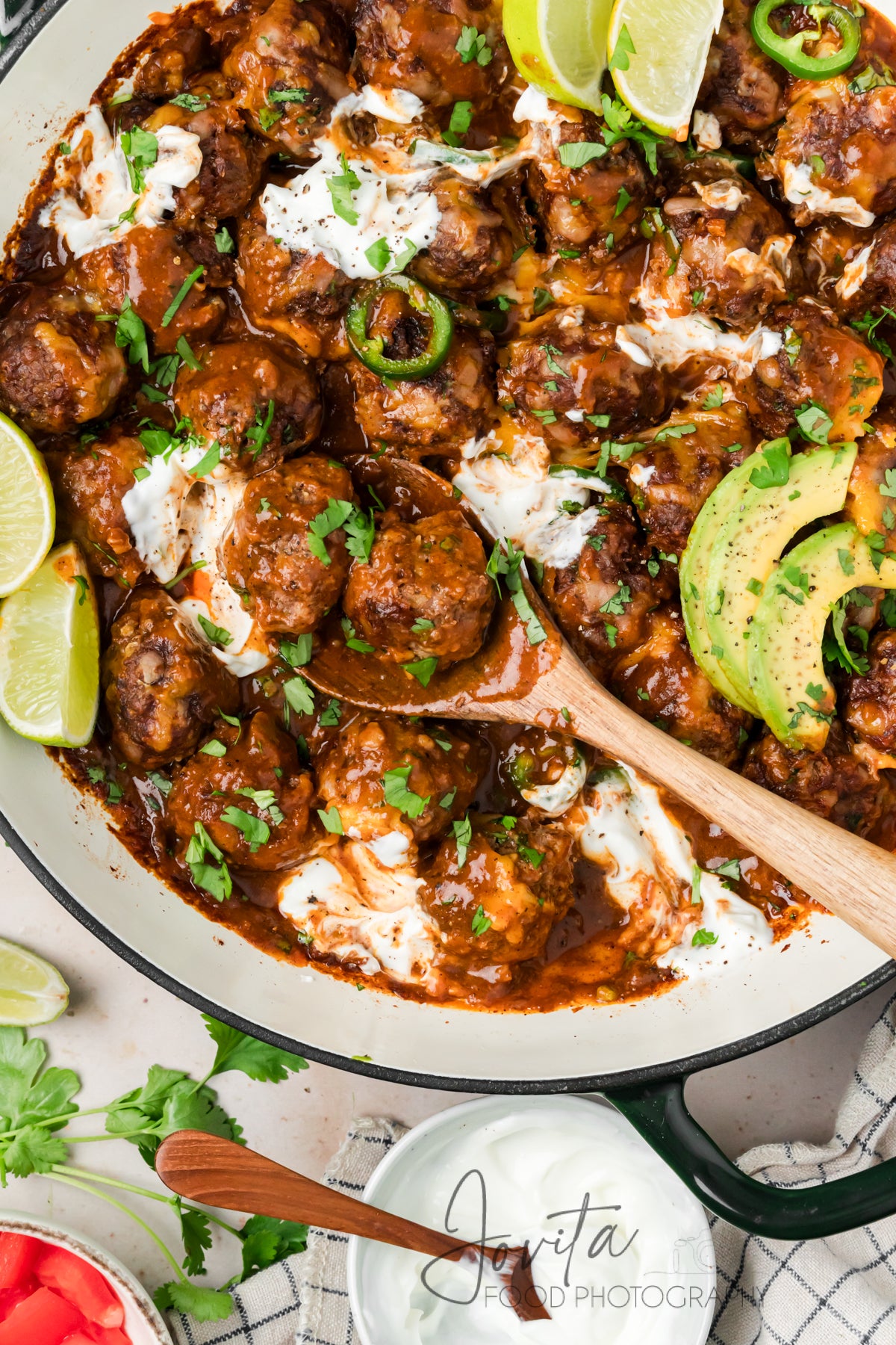 Enchilada Meatballs