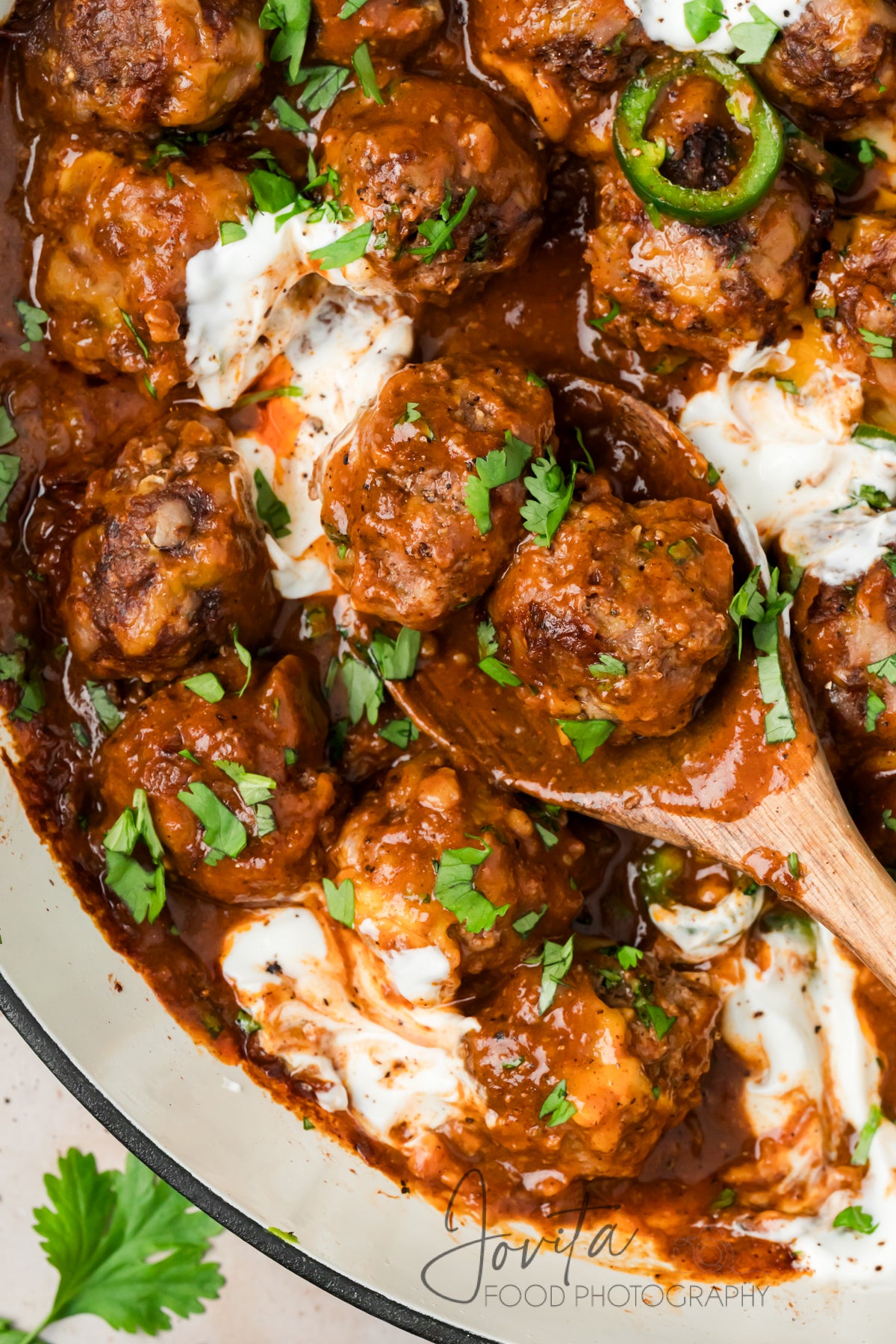 Enchilada Meatballs