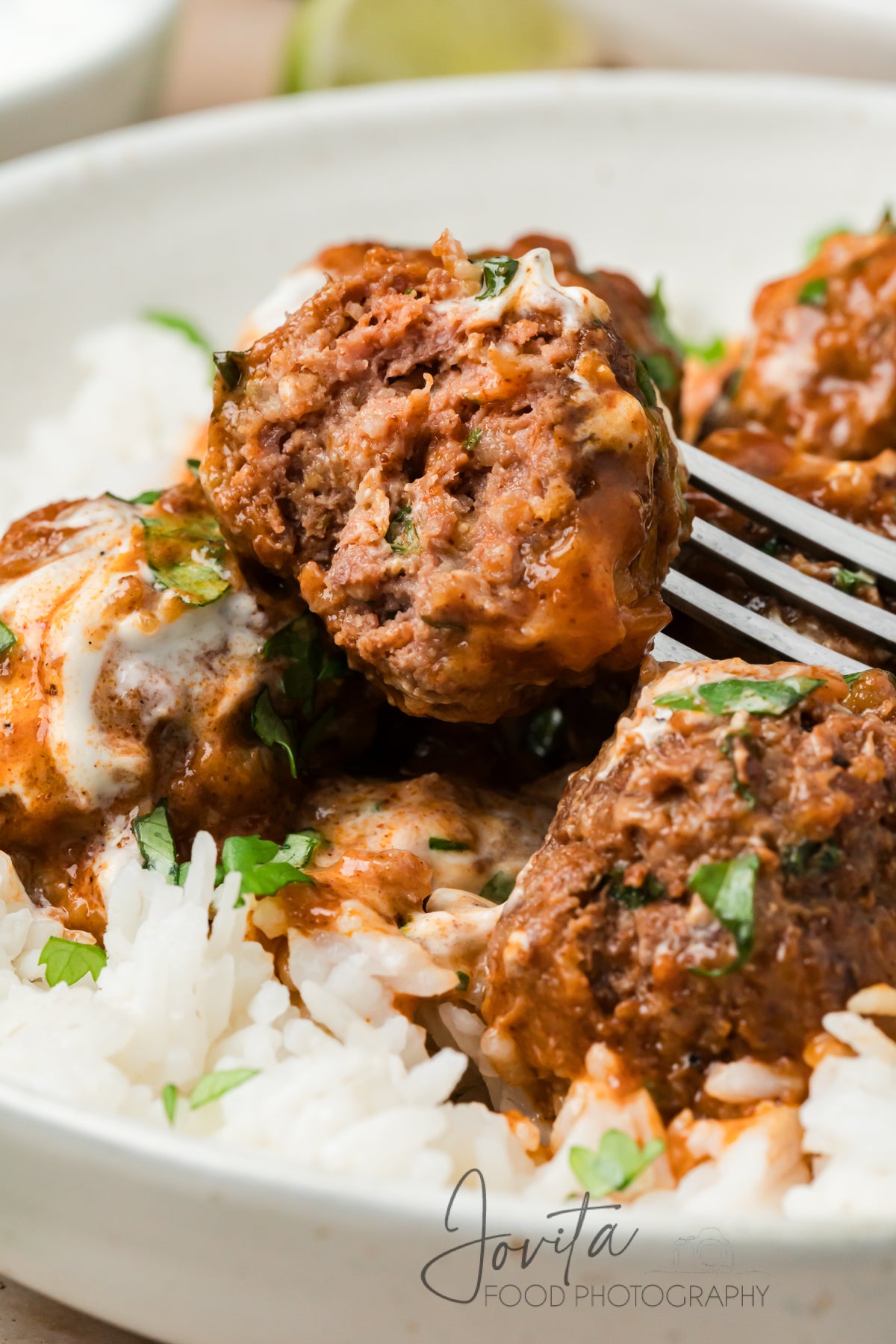 Enchilada Meatballs