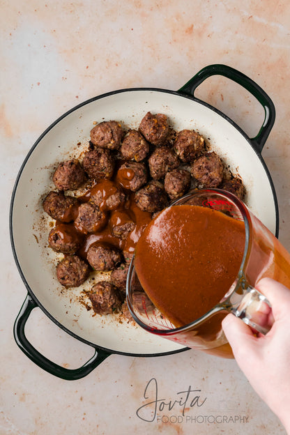 Enchilada Meatballs