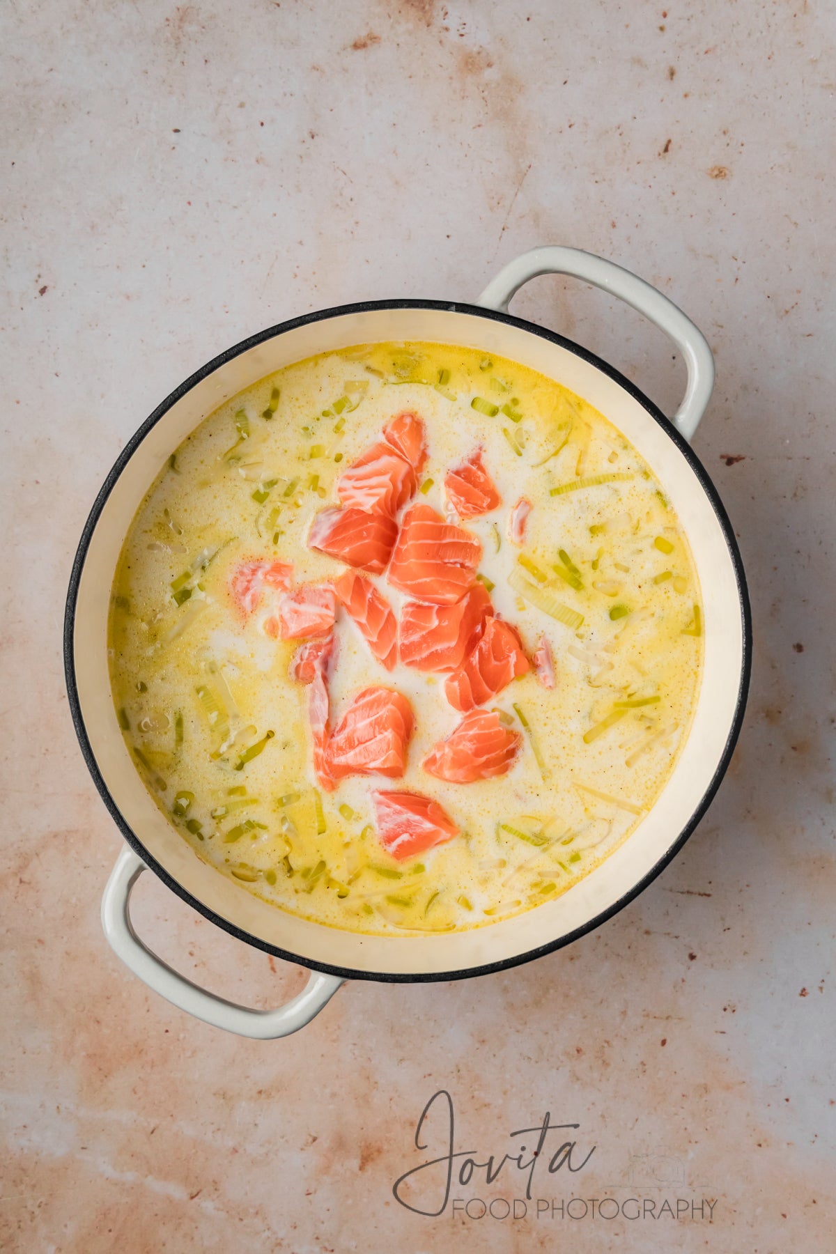 Finnish Salmon Soup (Lohikeitto)
