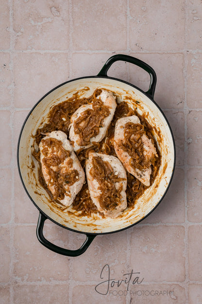 French Onion Chicken Bake