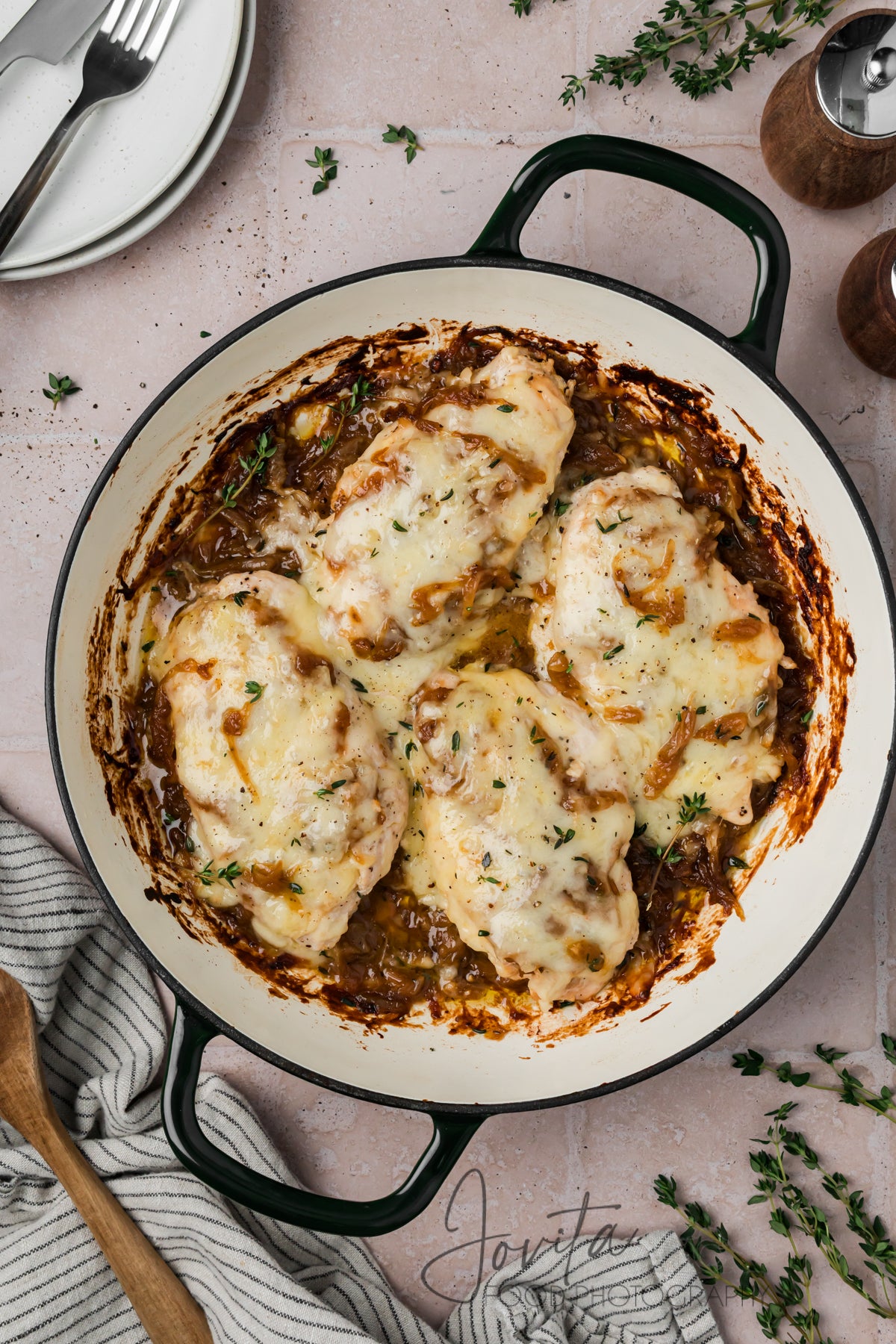 French Onion Chicken Bake
