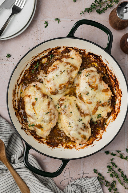 French Onion Chicken Bake