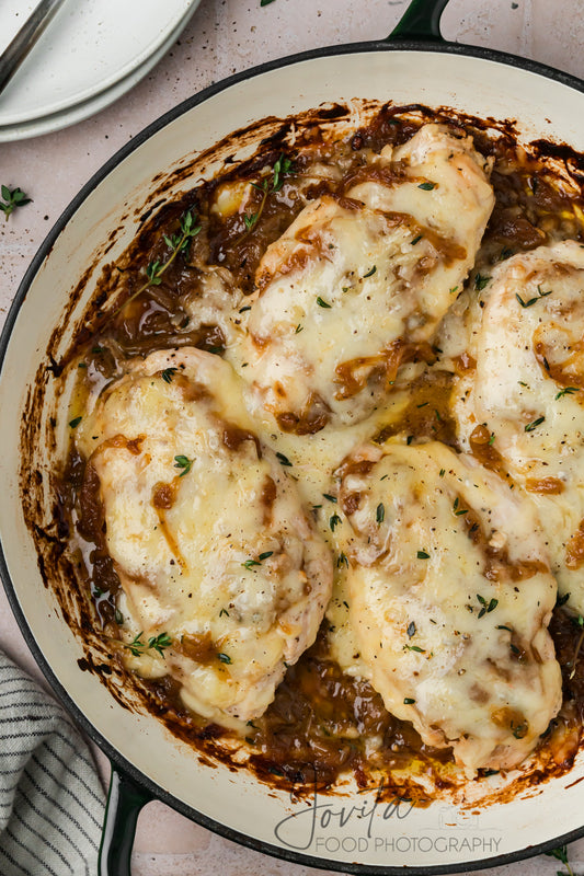 French Onion Chicken Bake