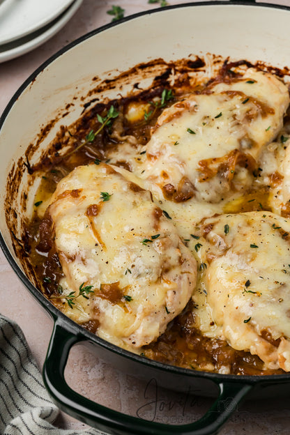 French Onion Chicken Bake