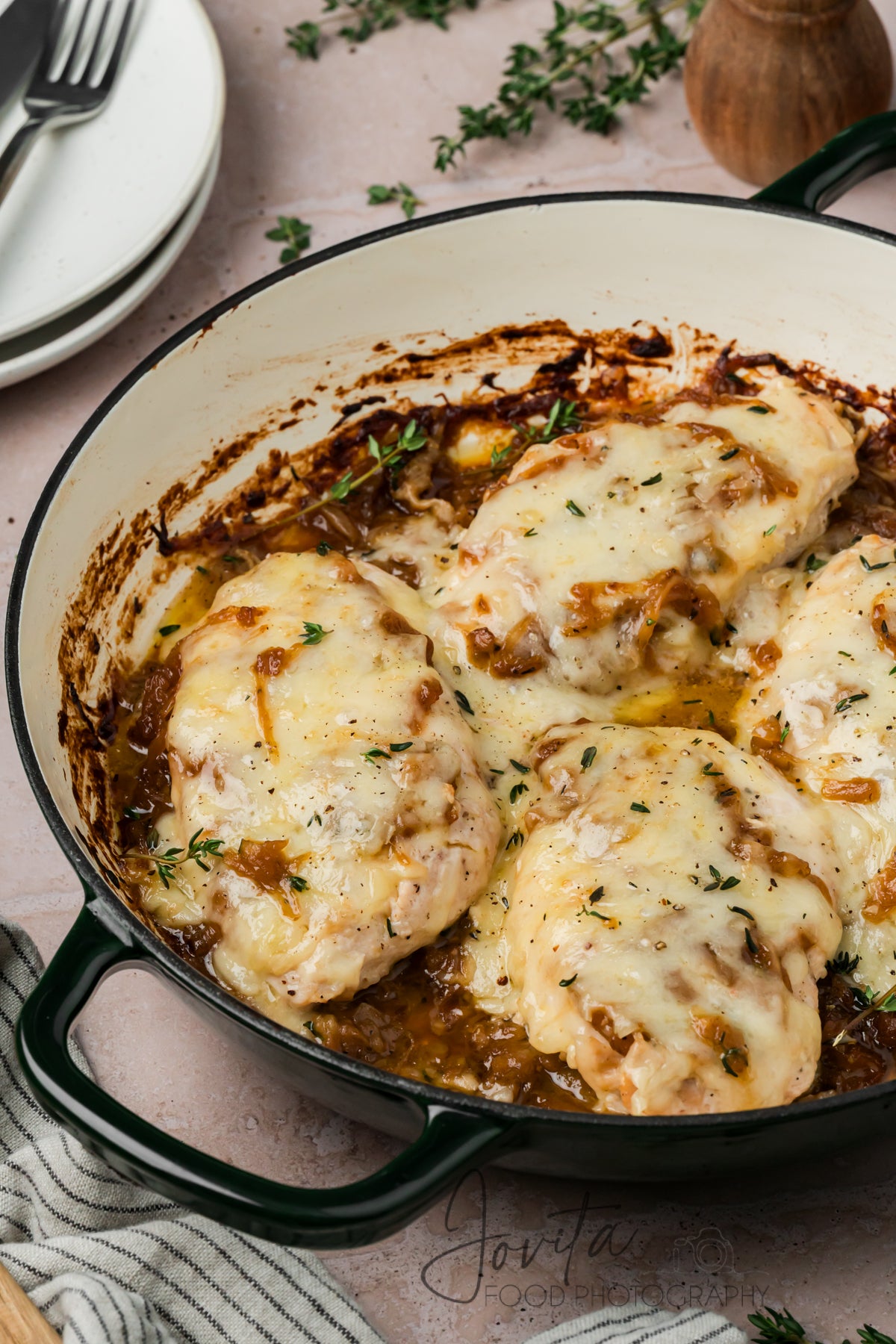 French Onion Chicken Bake