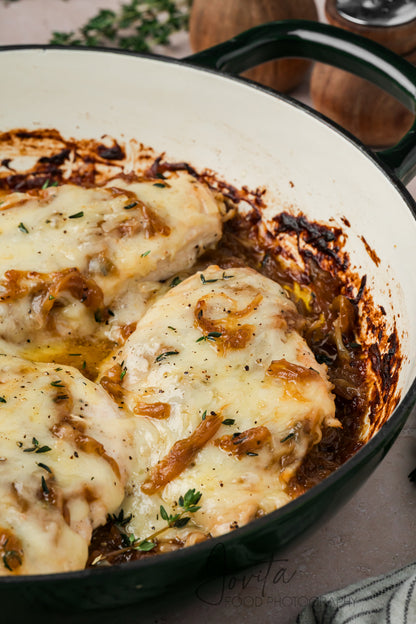 French Onion Chicken Bake
