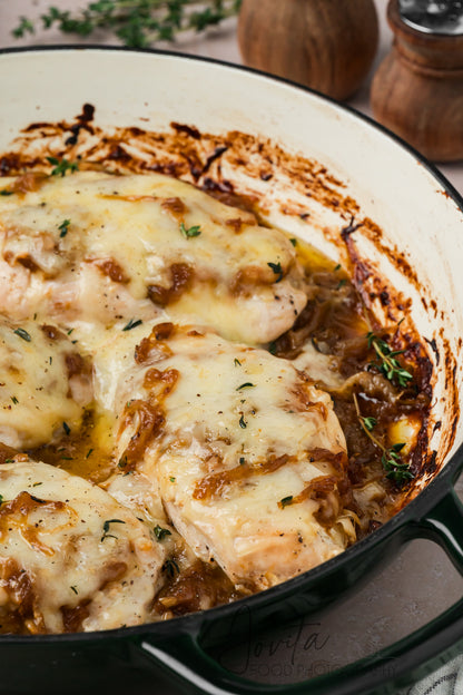French Onion Chicken Bake