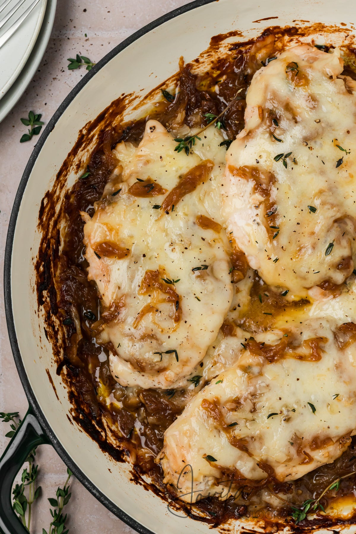French Onion Chicken Bake