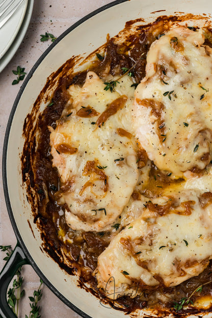 French Onion Chicken Bake