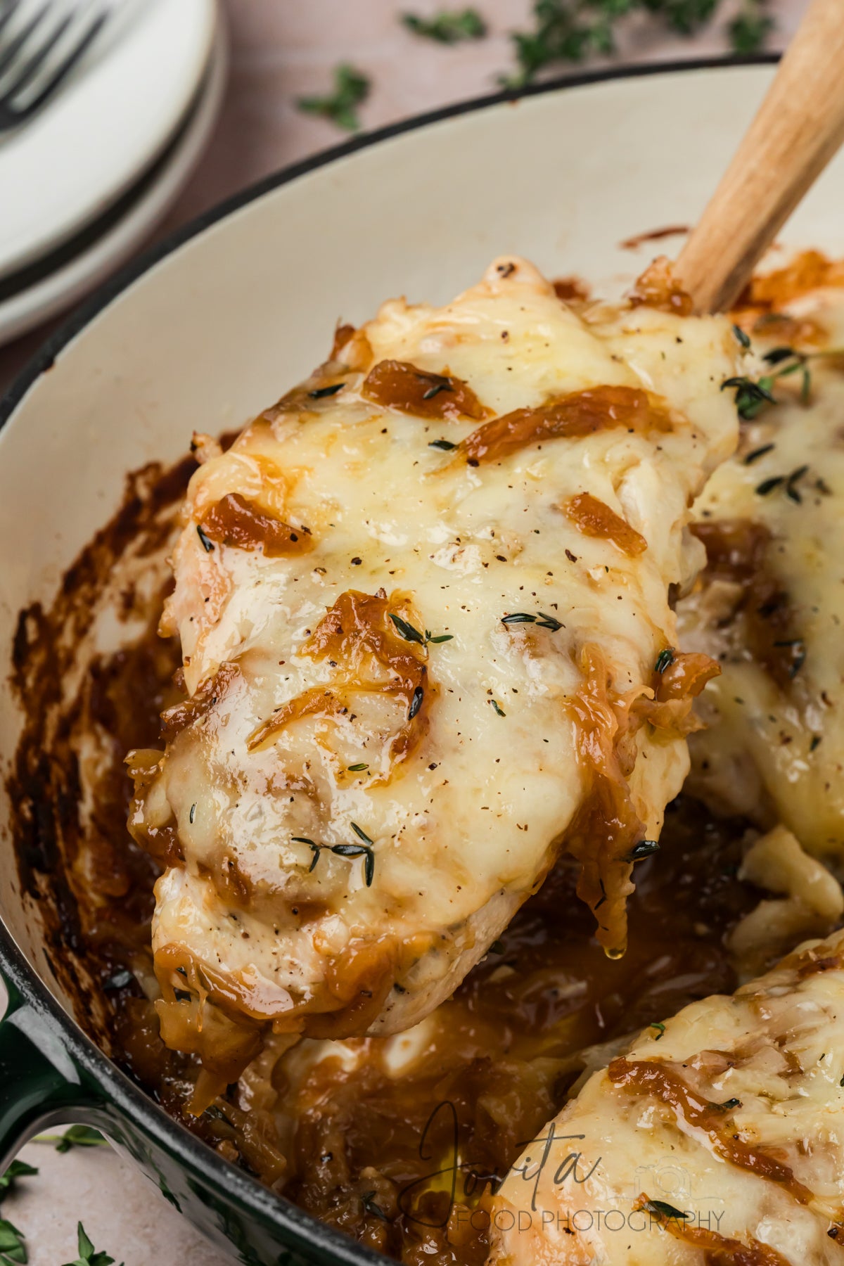 French Onion Chicken Bake