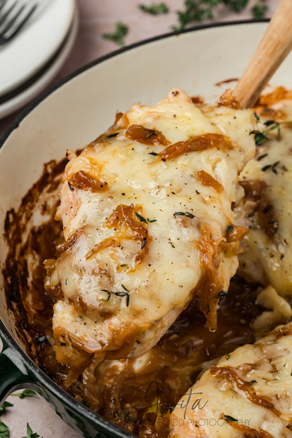 French Onion Chicken Bake