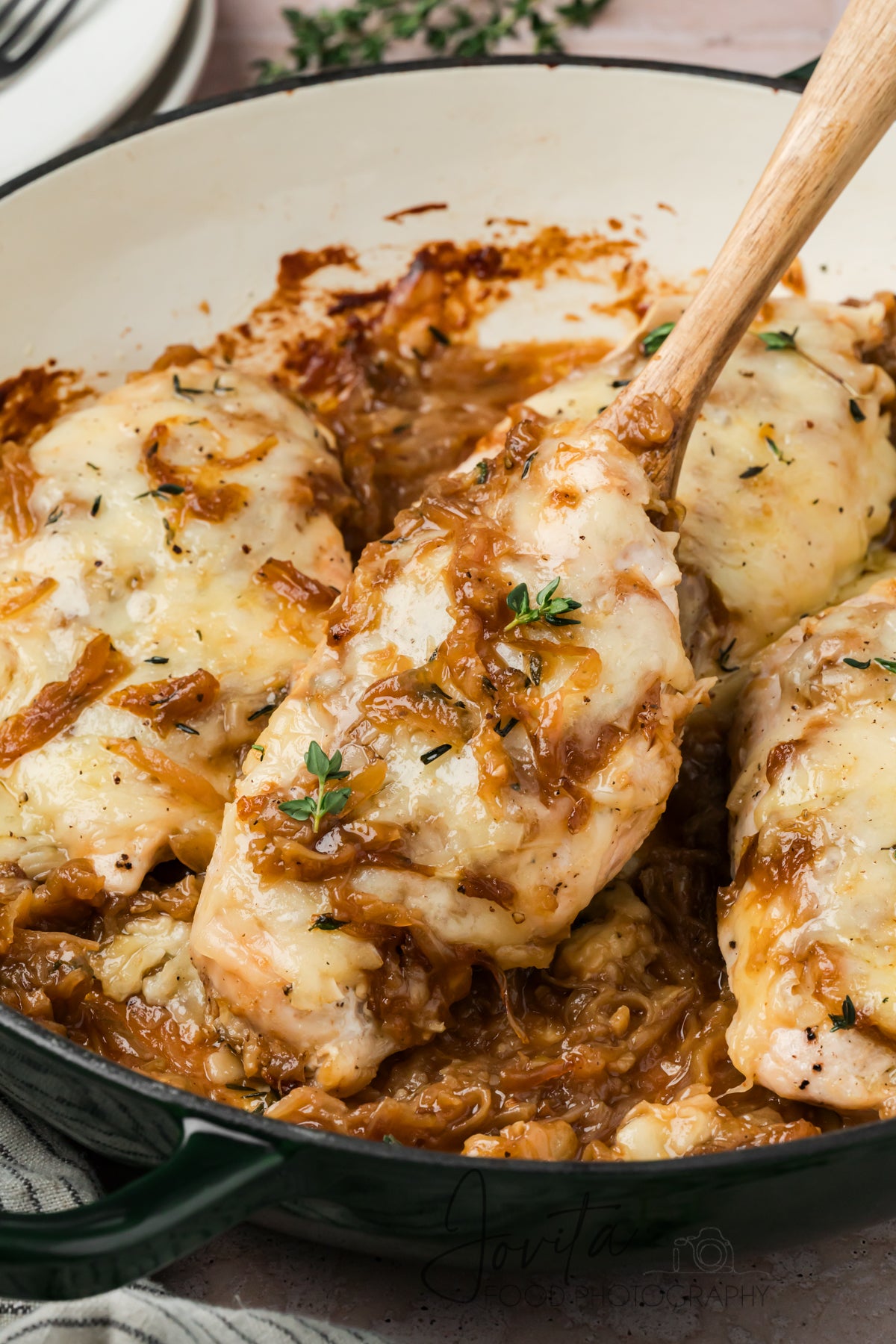 French Onion Chicken Bake