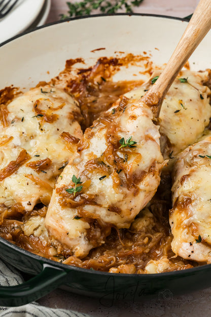 French Onion Chicken Bake