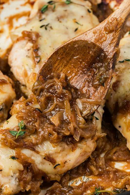 French Onion Chicken Bake