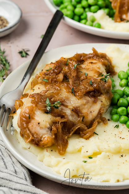 French Onion Chicken Bake
