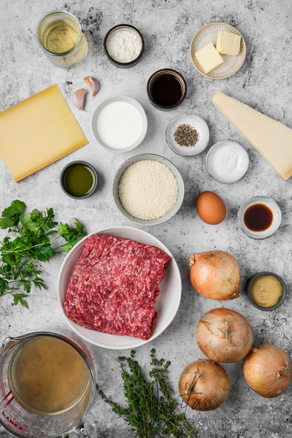 French Onion Meatballs