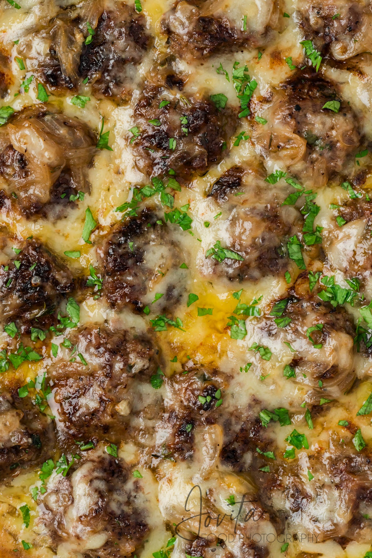 French Onion Meatballs