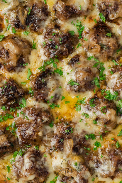 French Onion Meatballs