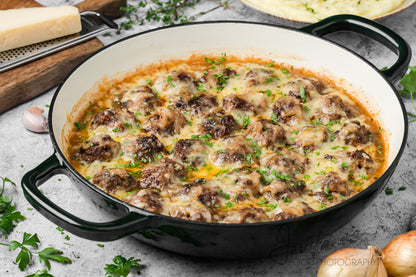 French Onion Meatballs