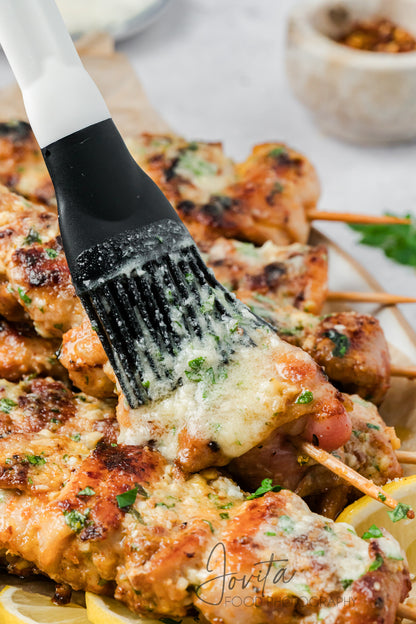 Garlic Parmesan Chicken Skewers