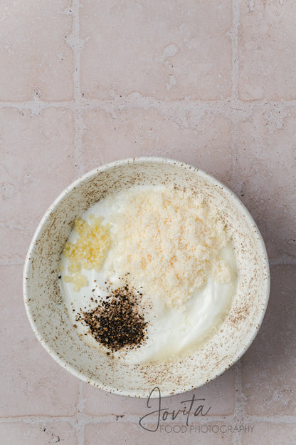 Garlic Parmesan Smashed Potatoes