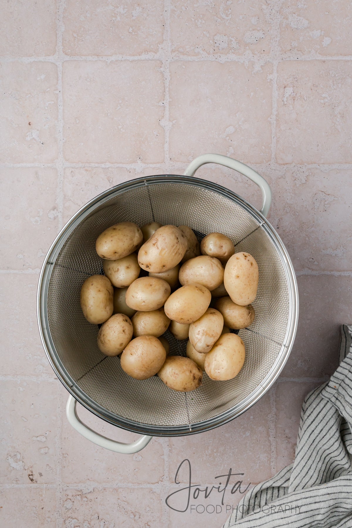 Garlic Parmesan Smashed Potatoes