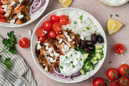 Greek Chicken Bowls