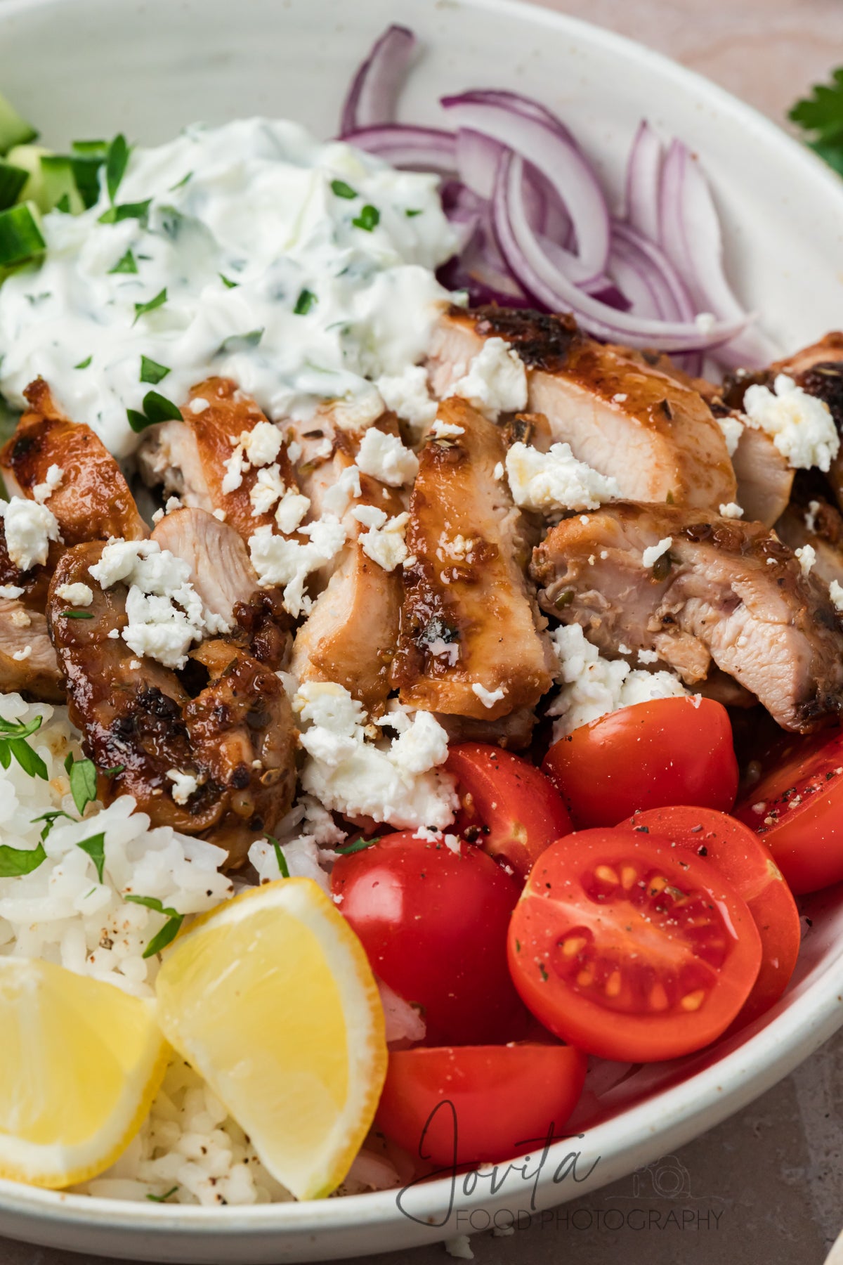 Greek Chicken Bowls