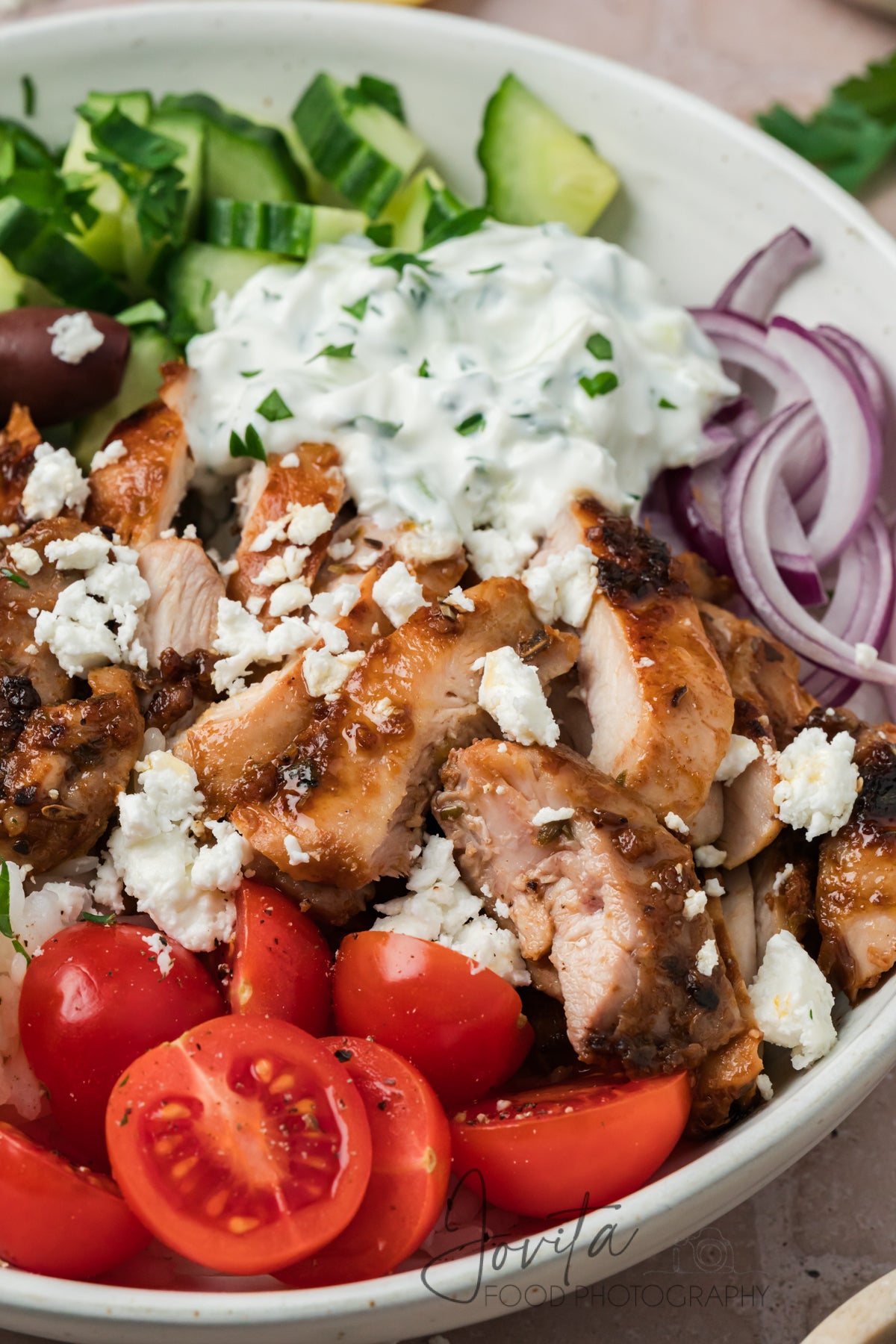 Greek Chicken Bowls