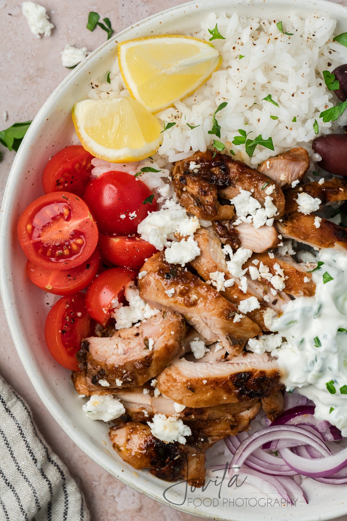 Greek Chicken Bowls
